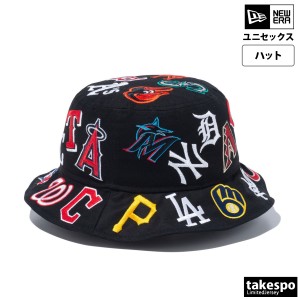 ニューエラ ハット ユニセックス NEW ERA バケットハット MLB チームロゴ 全球団 メジャーリーグ バケハ 帽子 14109615 送料無料 新作