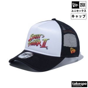 ニューエラ キャップ ユニセックス NEW ERA メッシュキャップ STREET FIGHTER II タイトルロゴ 9FORTY A-Frame 14125286 送料無料 新作