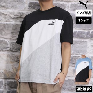 プーマ Tシャツ メンズ 上 PUMA 半袖 吸汗 速乾 ドライ UVカット MIX CLOTH 681074 SALE セール アウトレット