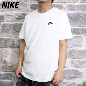 ナイキ Tシャツ メンズ 上 NIKE 半袖 綿T コットン100% ワンポイントロゴ AR4999 新作