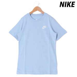 ナイキ Tシャツ ジュニア 上 NIKE 半袖 綿T ワンポイント コットン100% AR5254 新作