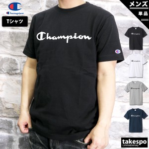 チャンピオン Tシャツ メンズ 上 Champion 半袖 ビッグロゴ 綿100 C3S301