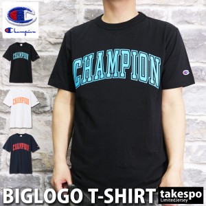 チャンピオン Tシャツ メンズ 上 Champion 半袖 ビッグロゴ C3T306