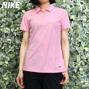 ナイキ ポロシャツ レディース 上 NIKE 半袖 ゴルフ ドライ 吸汗 速乾 ゴルフウェア DH2310 半額 アウトレット