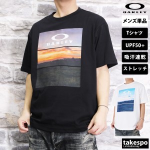 オークリー Tシャツ メンズ 上 OAKLEY 半袖 UVカット 吸汗 速乾 FOA406338 新作