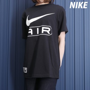 ナイキ Tシャツ レディース 上 NIKE 半袖 コットン ゆったり オーバーサイズ ビッグロゴ ナイキ エア FV8003 送料無料 新作