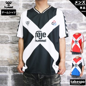 ヒュンメル Tシャツ 上 メンズ hummel FOJE ゲームシャツ サッカー 半袖 フォイエ HAG3022ZF 送料無料 22SS 春夏用