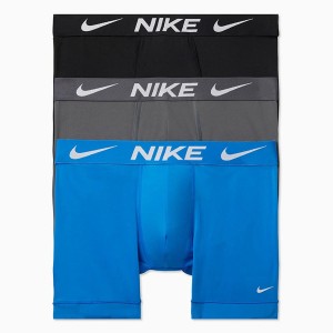 ナイキ ボクサーパンツ メンズ NIKE 3枚セット USサイズ BOXER BRIEF 3PK BLU 送料無料 新作