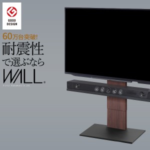 グッドデザイン賞受賞 テレビ台 WALLインテリアテレビスタンドV2 ロータイプ 32~60v対応 壁寄せテレビ台 テレビボード TVスタンド 背面収