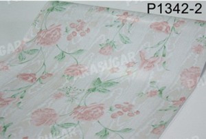 【10M】p1342-2 ピンク 薔薇 花柄 フラワー 壁紙 シール リフォーム 多用途 ウォールステッカー はがせる リメイクシート