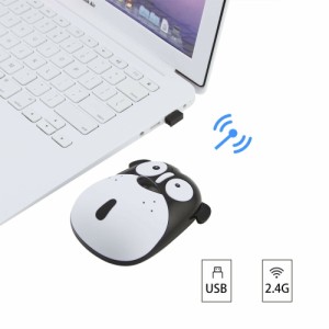 充電式 2.4GHz ワイヤレスマウス DOG 犬 マウス 無線 USB 光学式 ゲーミング コードレス ワイヤレス