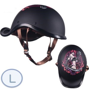 【インテリア用】   ハーフヘルメット アメリカン 　【208-C】 Lサイズ  半キャップ 半ヘル