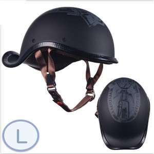 【インテリア用】   ハーフヘルメット アメリカン 　【208-D】 Lサイズ  半キャップ 半ヘル
