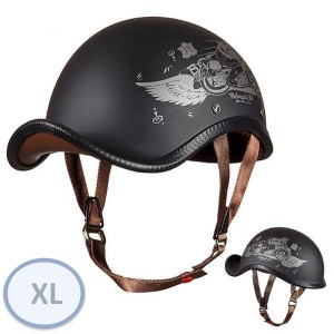 【インテリア用】   ハーフヘルメット アメリカン 　【209-L】 XLサイズ  半キャップ 半ヘル