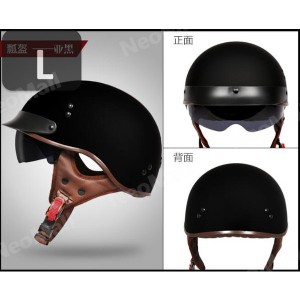 【インテリア用】   ハーフヘルメット アメリカン 　【200-K】 Lサイズ  半キャップ 半ヘル