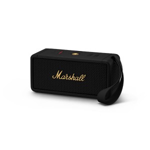(ワイヤレススピーカー) Marshall  Middleton Black and Brass マーシャル Bluetooth スピーカー 低音 防水 (送料無料)