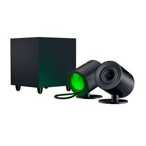 (お取り寄せ) デスクトップスピーカー Razer レイザー Nommo V2 (RZ05-04750100-R3A1) PC Bluetooth ブルートゥース ワイヤレス ウーファ