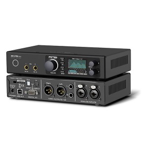 RME アールエムイー ADI-2 Pro FS R Black Edition DAコンバーター 据え置き DAC アンプ ヘッドホンアンプ DSD EQ リモコン付き アナログ