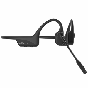 Shokz OpenComm2 Black ショックス 骨伝導ヘッドセット 骨伝導イヤホン Bluetooth イヤホン ワイヤレス ブルートゥース マイク付き 通話 