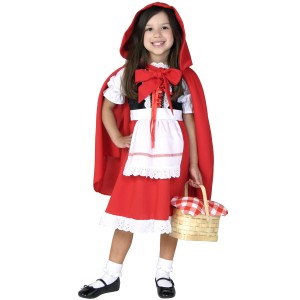 赤ずきん コスプレ 衣装 コスチューム 子供 キッズ マント エプロン ハロウィン RED RIDING HOOD