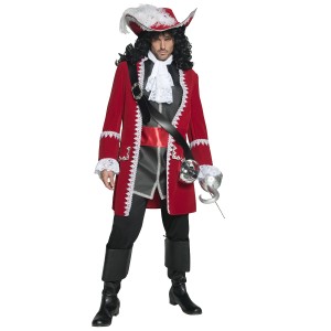 キャプテン・フック コスプレ フック 船長 海賊 衣装 コスチューム 仮装 ピーターパン パイレーツ CAPTAIN HOOK