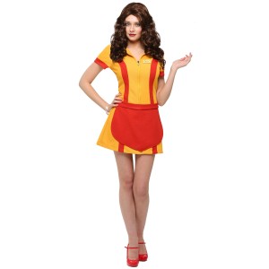 ウェイトレス NYボンビー ガール 2 BROKE GIRLS コスチューム コスプレ 衣装 海外ドラマ ハロウィン 大きいサイズ 