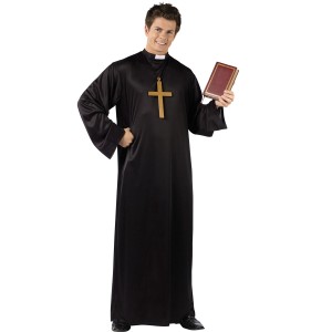 牧師 コスチューム 神父 衣装 コスプレ 新婦 服装 キャラ ハロウィン 