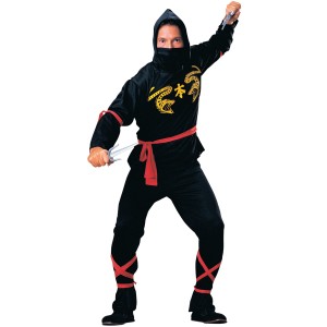 忍者 仮装 衣装 頭巾 コスチューム コスプレ ニンジャ ninja ハロウィン 