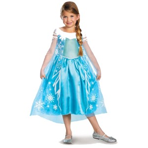 送料無料 アナと雪の女王 エルサ キッズ用 幼児用 衣装 Disney 仮装 ハロウィン ディズニー Frozen