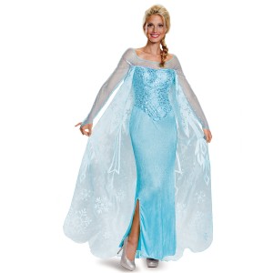 送料無料 アナと雪の女王 エルサ 大人用 ドレス 幼児用 Disney 仮装 ハロウィン ディズニー Frozen