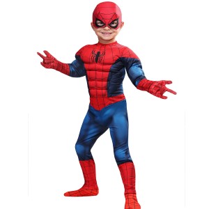 送料無料 スパイダーマン スーツ 幼児用 コスプレ コスチューム ハロウィン 子供用 Holloween Spider-Man