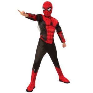 送料無料 スパイダーマン 赤と黒 スーツ コスプレ コスチューム ハロウィン Holloween Spider-Man