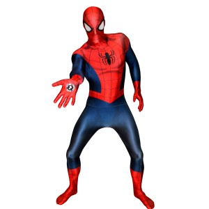 送料無料 スパイダーマン 大人用 スーツ コスプレ コスチューム ハロウィン Holloween Spider-Man