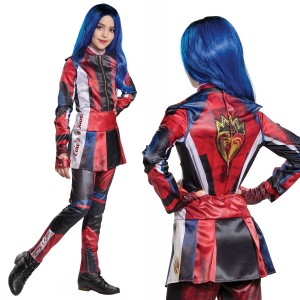 送料無料 ディセンダント 3 コスプレ イヴィ 衣装 ディズニー 仮装 コスチューム ハロウィン DESCENDANTS 3