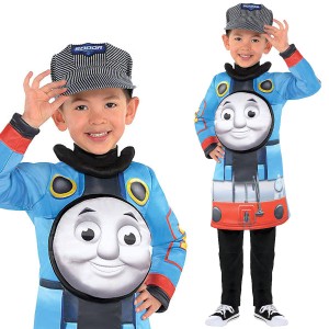 送料無料 きかんしゃトーマス 子供服 コスチューム 衣装 ハロウィン グッズ 子供用 スキン forge Thomas & Friends