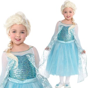送料無料 アナと雪の女王 ドレス 子供 エルサ なりきり ワンピース アナ雪 キッズ コスプレ 衣装 仮装 コスチューム Frozen