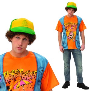 送料無料 ストレンジャーシングス ダスティン Tシャツ コスプレ メンズ 大人 ハロウィン コスチューム 仮装 StrangerThings