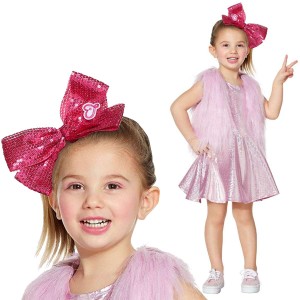 送料無料 ジョジョシワ コスプレ 子供服 ドレス ワンピース リボン ハロウィン キッズ JoJoSiwa