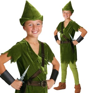 送料無料 ピーターパン キッズ コスプレ 衣装 大人 子供 ハロウィン コスチューム 仮装 Peter Pan