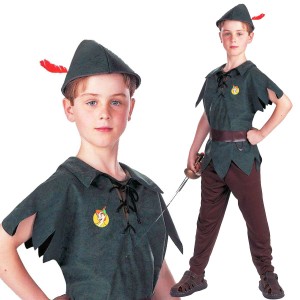送料無料 ピーターパン キッズ コスプレ 衣装 子供 ハロウィン コスチューム 仮装 衣装 Peter Pan
