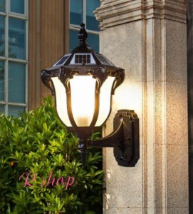 高級感 壁掛けライト ブラケットライト 玄関灯 ポーチライト 防水壁掛け照明 屋外用ライト 太陽能発電可能
