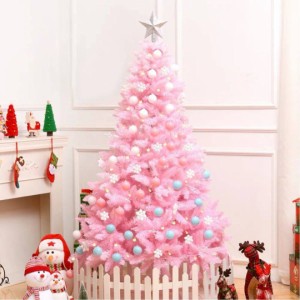 ピンククリスマスツリー 120cm 可愛い おしゃれ セット クリスマスイルミネーション