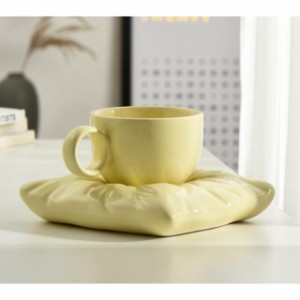 ティーカップ セット 陶器 高級感 カップ＆ソーサー 4客コーヒーカップ