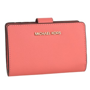 マイケル マイケルコース MICHAEL MICHAEL KORS ショップ袋付き  二つ折り財布 アウトレット d35f7gtvf2l-grapef  ブランド　 母の日　土