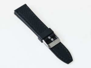 アウトドア スポーツ ファッション 腕時計 交換用 シリコン製 ブラック バンド ベルト 20mm#ブラック 送料込
