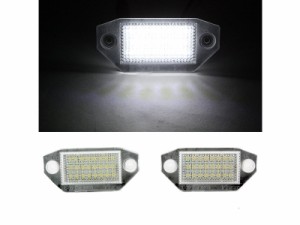 Ford Mondeo モンデオ Mk3 18 LED ナンバー灯/ライセンスランプ/キャンセラー付 送料込