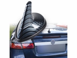 汎用LEXUS BMW Benz SAAB JAGUAR カーボン繊維 アンテナ 車飾り 送料込