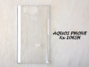 Softbank Sharp AQUOS Phone Xx 106SH用PCクリアハードケース 送料込