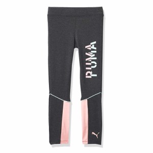 プーマ レギンス キッズ タイツ スパッツ パンツ 女の子 ガールズ コア ロゴ レギンス PUMAGirls' Core Logo Legging Black / Pink 送料