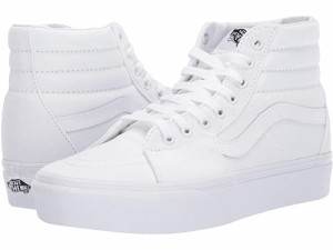 バンズ スニーカー メンズ レディース SK8 エスケーハイ プラットフォーム 2.0 ホワイト ハイカット キャンバス Vans Unisex SK8-Hi Plat